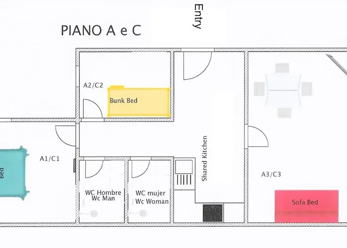 House Abrigos Ostello Los Abrigos